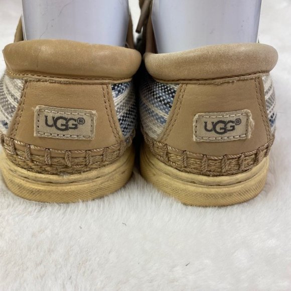 Ugg Women's Eyan II Serape Blue Lace Up Sneakers Size 8 - Picture 10 of 13